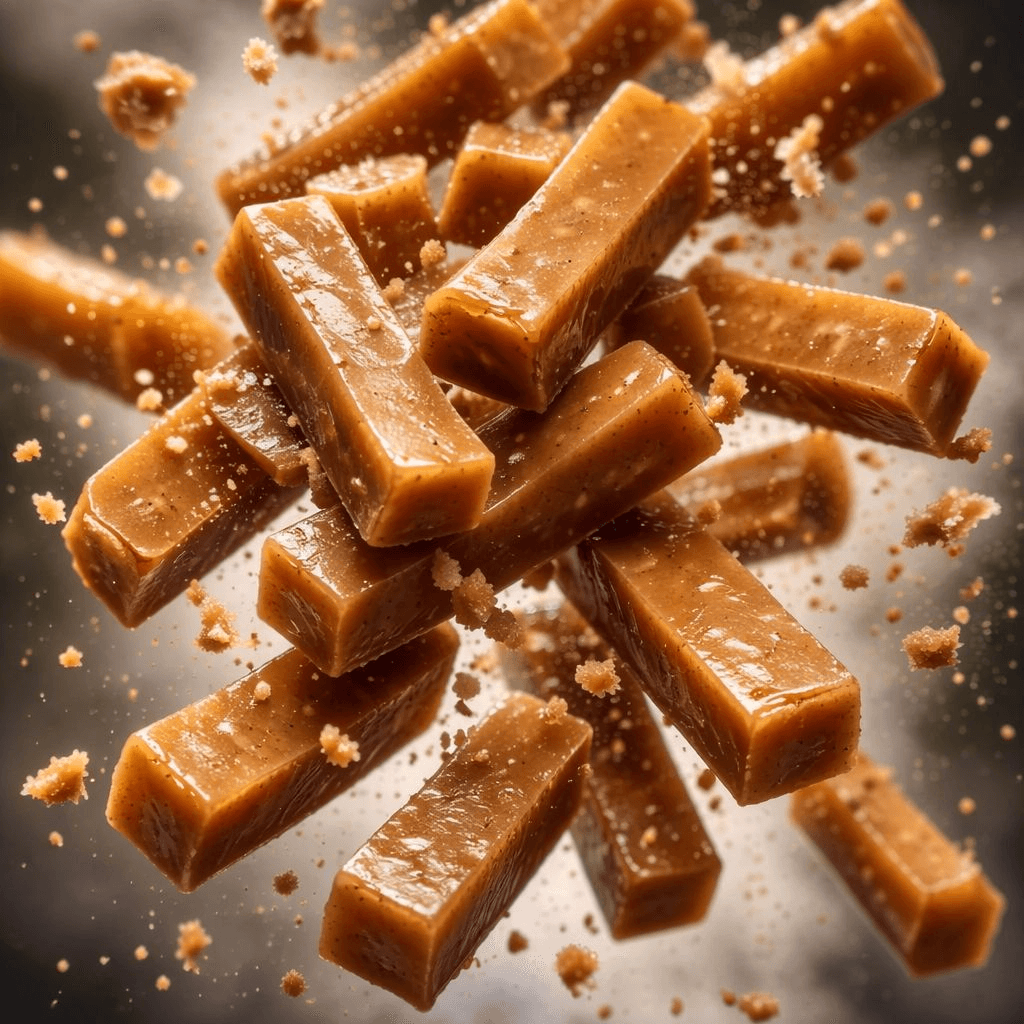 Lingouri "Golden Fudge" cu Floare de Sare
